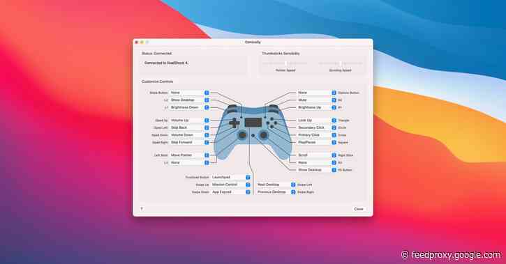 ‘Controlly’ app lets you use PlayStation and Xbox controllers as remotes for Mac