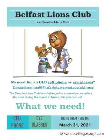 Local Lions seek help in meeting eyeglasses challenge - Waldo VillageSoup - Republican Journal