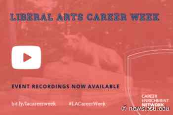 Virtual Liberal Arts Career Week proves to be productive amid pandemic - Penn State News