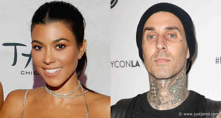Kourtney Kardashian & Travis Barker Show Off Cute PDA on Date Night!