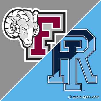 Fordham vs. Rhode Island - Game Recap - January 24, 2021 - ESPN
