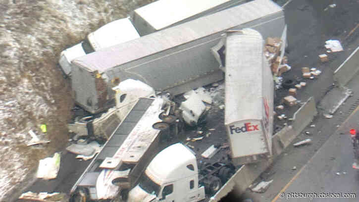Two Victims Of Pa. Turnpike Crash Sue FedEx And Tour Bus Company
