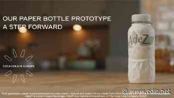 Coca-Cola to trial 2,000 paper-based drinks bottles in Europe