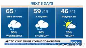 Houston brace for arctic blast | Intense cold front sweeps through Texas - KHOU.com