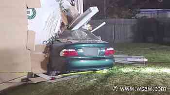Great-grandmother fleeing gas station shootout crashes into Houston house - WSAW