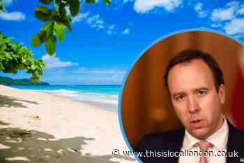 'Can you book a summer holiday? - Matt Hancock's update
