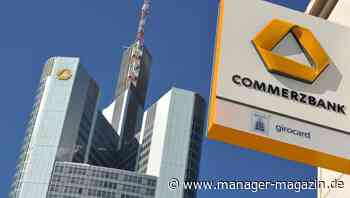 Commerzbank enttäuscht mit Gewinnerwartungen, Aktie auf Talfahrt
