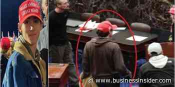 Teen Bruno Cua charged in Capitol riot shoved police officer, FBI says - Business Insider