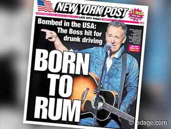 ‘Born to Rum’: See the other Springsteen DWI cover lines the New York Post didn’t use