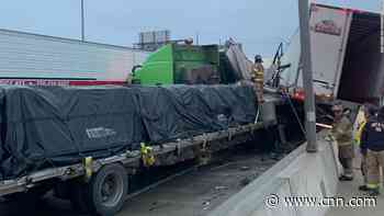 Several people killed in 70-vehicle wreck due to weather in Texas