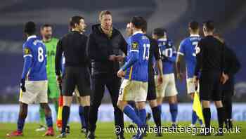Brighton boss Graham Potter focusing on task at hand rather than home record