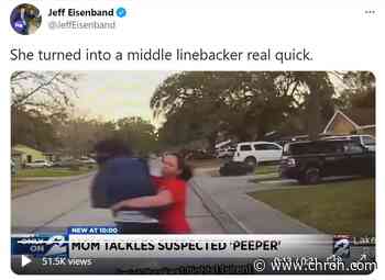 This Lake Jackson mom belongs in the NFL after tackling an accused peeper