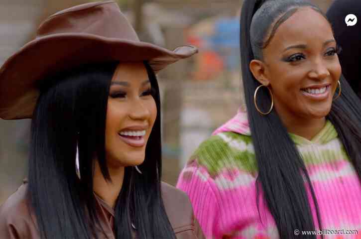 Watch Cardi B & Mickey Guyton Have an Udderly Wild Time Milking a Cow