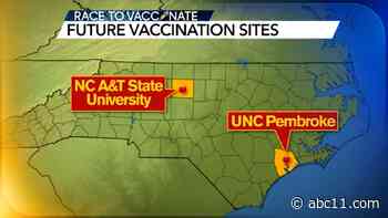 Some NC HBCUs to become mass COVID-19 vaccination sites later this month