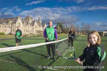 Myddleton College's coaching programme has been led by award-winning former Wales tennis player John Whitehall - Denbighshire Free Press
