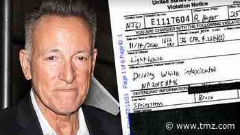 Read Bruce Springsteen Police Report: 'Swaying' and Glassy-Eyed During DWI