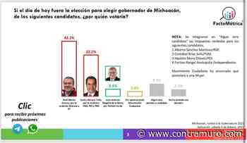 Supera Morón con 10 puntos a Carlos Herrera Tello - Contramuro.com - ContraMuro