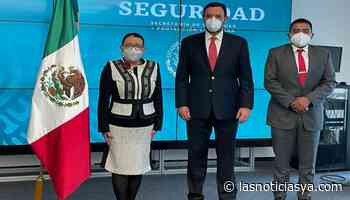 Alejandro Tello y Rosa Icela Rodríguez pacta reforzar trabajo de inteligencia e infraestructura - Lasnoticiasya