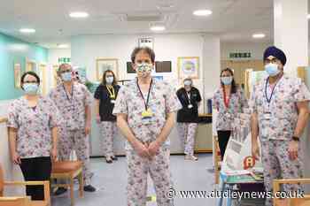 Dudley's rheumatology team to don flowery scrubs for charity - Dudley News