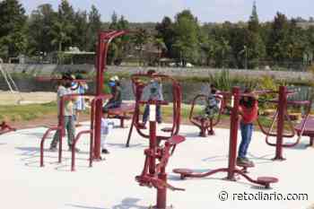 Ayuntamiento de Puebla entrega gimnasio al aire libre en inspectoría Buena Vista Tetela - Reto Diario