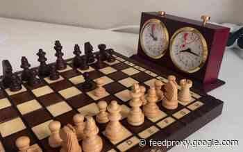 Chess clock and chess computer combined