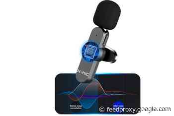 X-MIC wireless microphone for vloggers and creators