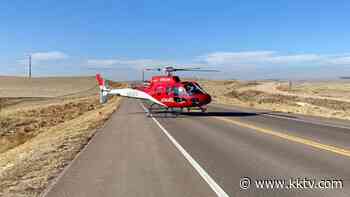 Serious crash closes Marksheffel Boulevard east of Colorado Springs; medical helicopter called to the scene - KKTV