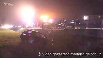 Appalto di Soliera, auto finisce nel canalone: due feriti - Gazzetta di Modena