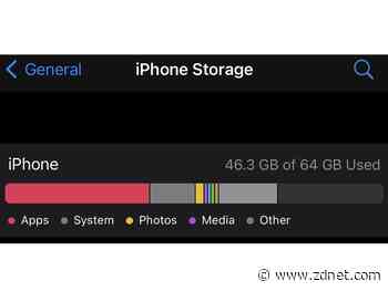 iPhone and iPad apps are sucking gigabytes of space