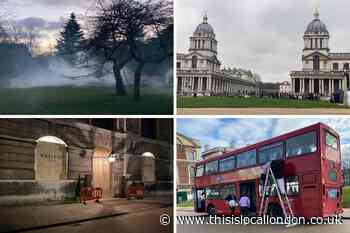 Greenwich transformed into alien invasion for Apple TV show