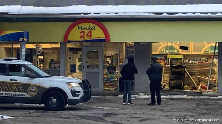 Man Arrested After Crashing Truck Into Gas Station While Attempting To Steal ATM