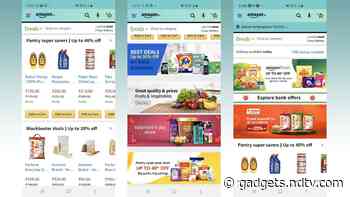 Amazon to Integrate Pantry Within Fresh Store in India, Two-Hour Delivery Offered to Customers