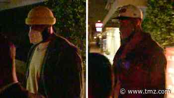 LeBron James Masks Up For Fancy L.A. Couples Dinner with Anthony Davis