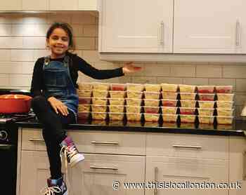 Deptford girl, 8, cooks up meatballs for Lewisham community