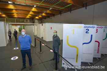 Vaccinatiecentrum in De Groene Meersen helemaal klaar: “We kunnen snel uitbreiden”