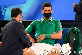Stomach injury casts shadow over Novak Djokovic's Australian Open challenge - St Helens Star