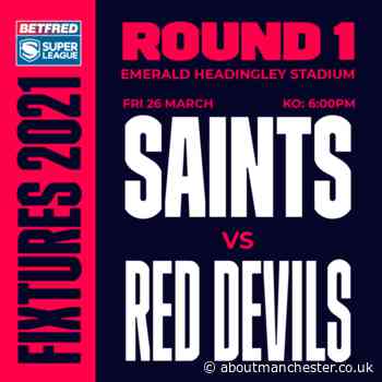 Red Devils to open season against St Helens - About Manchester