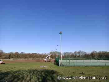 Work begins on 3G football pitch at Sutton Leisure Centre - St Helens Star