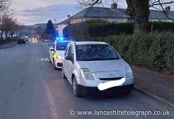 Padiham driver stopped with provisional licence and no insurance