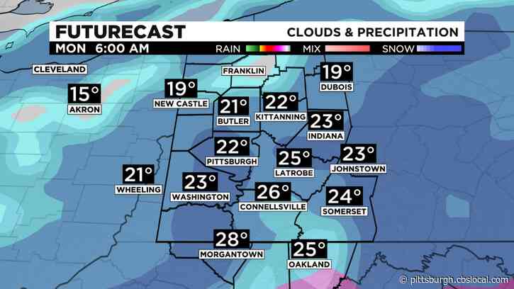 Pittsburgh Weather: ‘Still Some Uncertainty,’ But Winter Storm Could Bring Big Snow Totals Early Next Week