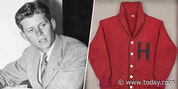 Nearly 300 presidential artifacts, including JFK’s sweater, will go up for auction