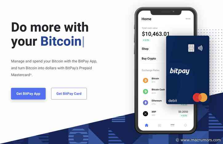 Bitcoin Payment Provider BitPay Adds Apple Pay Support