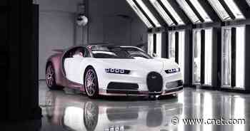 This pink Bugatti Chiron Sport is the ultimate Valentine's Day mic drop     - Roadshow
