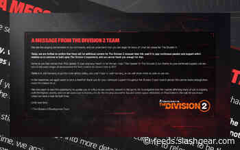 The Division 2 fog is still missing, but updates aren’t over