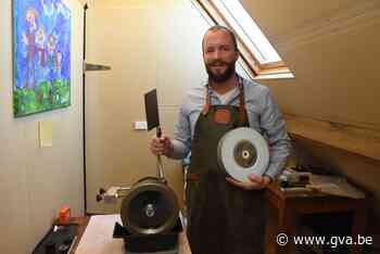 Jeroen van 'Mijn restaurant' scherpt messen voor horeca en hobbykok - Gazet van Antwerpen