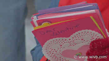 Community group delivers 200 Valentine's Day cards to Mercy Hospital for patients