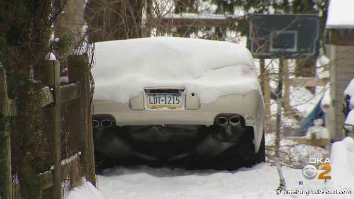 Neighbors Left With Questions After Stolen Car Remains Stuck In Mt. Washington Yard 4 Days After Crash