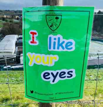 School's positive message posters a hit with locals