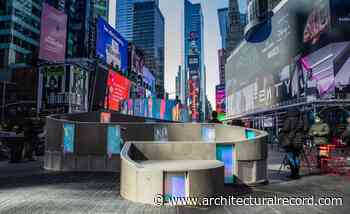 Times Square Arts Offers Soft-Firm's Love Letters to New York City for Annual Valentine's Day Installation - Architectural Record
