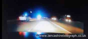 Police release footage of high speed motorway chase